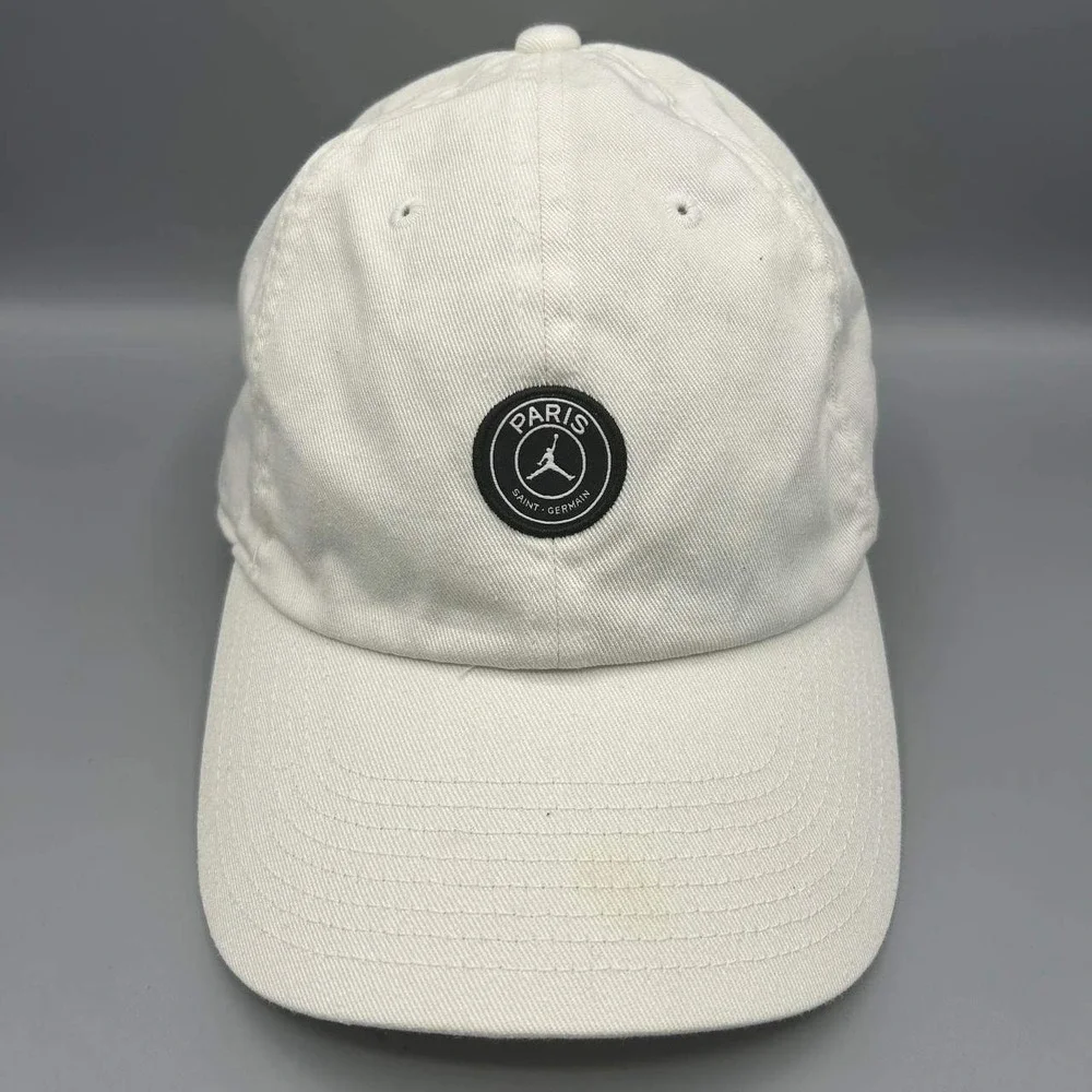 Air Jordan Paris Saint Germain‎ Hat Men White Jumpman Strap Back Cap